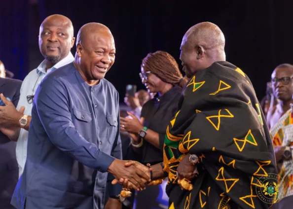 Otumfuo-and-President-Mahama